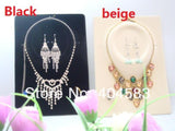 20 pcs Jewelry Set Display Cards with plastic Bag