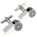 Whistle Cufflink Cuff Link 2 Pairs Set