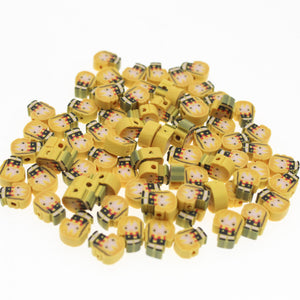 Polymer Clay Beads Cartoon Girl Spacer Beads 10mm