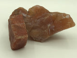 500G Red Agate Stone South Africa Carving Material