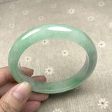 Burmese Jadeite Light Green Bracelet Princess Jewelry