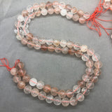 6A Fire Quartz Natural Stone Beads Red Blood Crystal DIY Jewelry