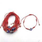 Hand-woven Demon Eye Bracelet for Good Luck and Happiness