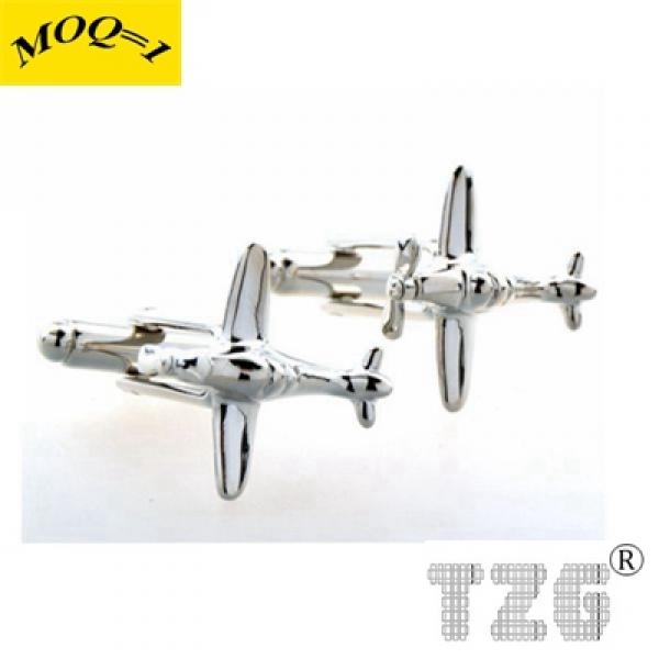 Plane Cufflink Cuff Link 1 Pair