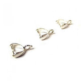 Sterling Silver Pendant Bails Clasp 8x6mm Jewelry Accessories
