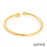 Silver Red Rope Bangle Bracelet for Women