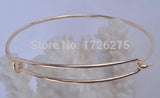 12 pcs DIY Bangle Wire Bracelets Bangles C014