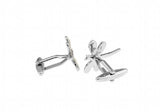 Dragonfly Cuff Links Rhinestone Animal Links