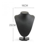 PU Jewelry Display Necklace Pendants Mannequin Jewelry Stand