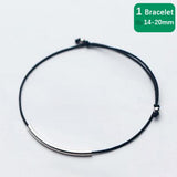 Trustdavis 925 Silver Red Rope Bracelet Anklet DS1013