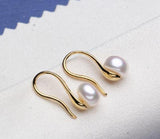 Freshwater Pearl Stud Earrings with Note
