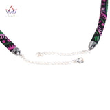 Multicolored Bohemian Style African Necklace