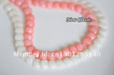 Natural Coral Lamination Loose Beads Strands 70Pcs