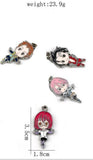 Japanese The Seven Deadly Sin DIY Jewelry Making Charms Set