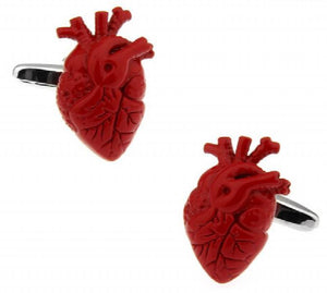 Bloody Heart Cufflinks for Doctors Wholesale & Retail