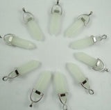 Natural Stone Pendants for Jewelry Making - Assorted 10 Pack