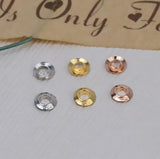 18k Gold Spacer Bead Stamp AU750 for Jewelry Making