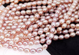 AA Rice Freshwater Pearl Beads 15inches 5X6MM