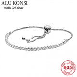 925 Silver Snake Chain Women's Bracelet