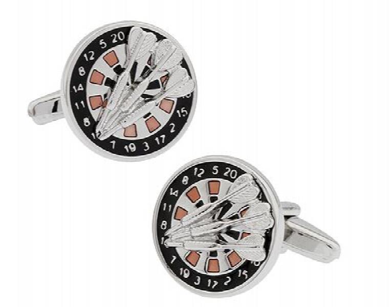 Sunnylink Sport Dart Board Cufflinks for shirt L1002