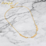 Spices Stainless Steel Family Name Choker Gift
