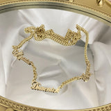 Name Necklace Cuban chain Necklace Gift for Women