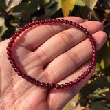 Natural Garnet Bracelet High Crystal Healing Stone Women Jewelry Gift