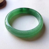 Zheru Jewelry Burmese Jadeite 54mm-64mm Bracelet