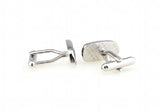 Brass Cuff Buttons Car Air Intake Grid Cufflinks