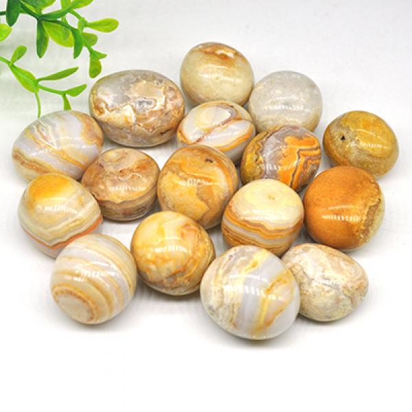 Crazy Agate Tumbled Stones Bulk Gravel Mineral Healing Crystals Tank Decor