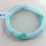 Zheru Jewelry Natural Jadeite Bracelet Ice Bicolor 52-61mm Female Princess Jade