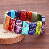 7 Chakra Yoga Healing Stone Beaded Meditation Bracelet