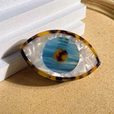 Big Acetate Evil Eye Hair Claw Clips Women Girls Headdress Tool Accessories