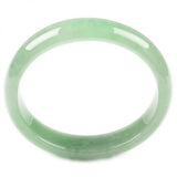 Zheru Jewelry Natural Burmese Emerald 54mm-64mm Green Bracelet