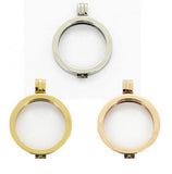 Vinnie Stainless Steel Coin Holder Pendant for 33mm Disc