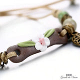 Sustainable Women's Beaded Rope Bracelet