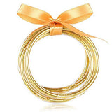 Sparkling Glitter Jelly Bracelets Set Lightweight Buddha Girl Bracelets