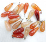 Natural Stone Quartz Crystal Aventurine Pendant 50pc