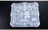 Mermaid Tail Hair Pin Shell UV Resin Jewelry Making Mold