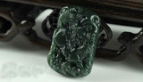 Cyan Unicorn Pendant Charm Bracelet Women's Hand-Carved Accessories
