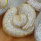 LUXUYR Flowers Statement Rings for Women - Bohemian Beach Jewelry Gift