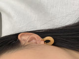 Acrylic Resin Hoop Earrings Retro Neon 80s Party Costume Accessory