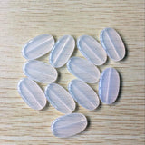 Clear Oval Shape Acrylic Beads for Jewelry Making