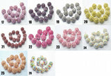 100pcs AAAA 10mm Clay Paved Crystal Disco Rhinestone Beads