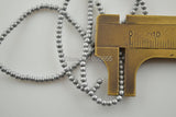 2.5mm Hematite Round Beads 10 Strands for DIY Jewelry Making