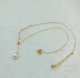 Freshwater Pearl Pendant Necklace Chain for Women