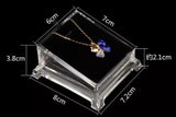 Acrylic Jewelry Bracelet Display Tray Necklace Holder Plate