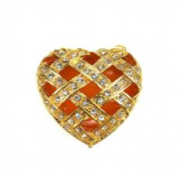 Colorful Metal Jewelry Box with Diamond Painting