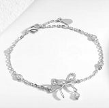 Glow in Dark Crystal Ball Bracelet Watch for Women
