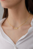 Dainty Name Necklace Personalized Jewelry Mothers Gift